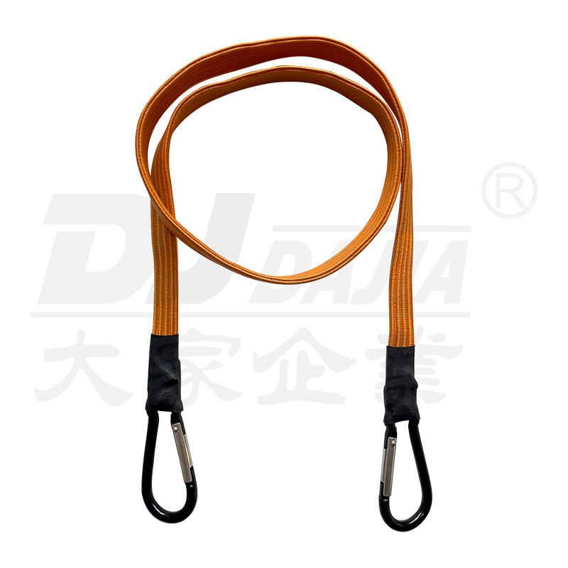 Karabinalı 17mm Düz Bungee Kablosu （Alüminyum Alaşım）